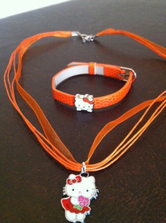 Parure orange